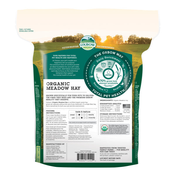 Oxbow Hay - Organic Meadow