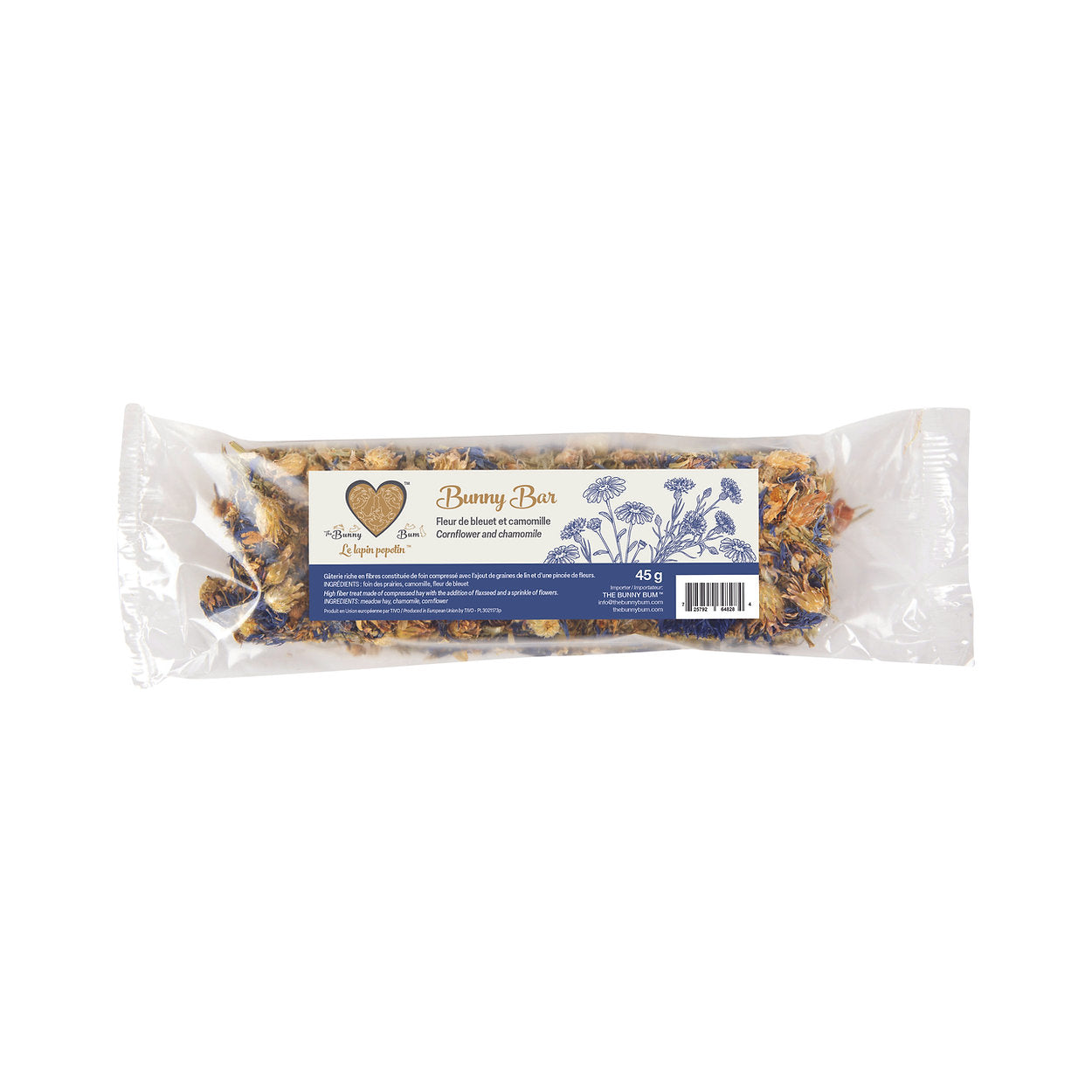 Bunny Bum Hay Bar - Cornflower & Chamomile