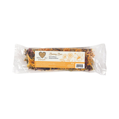 Bunny Bum Hay Bar - Hibiscus & Marigold