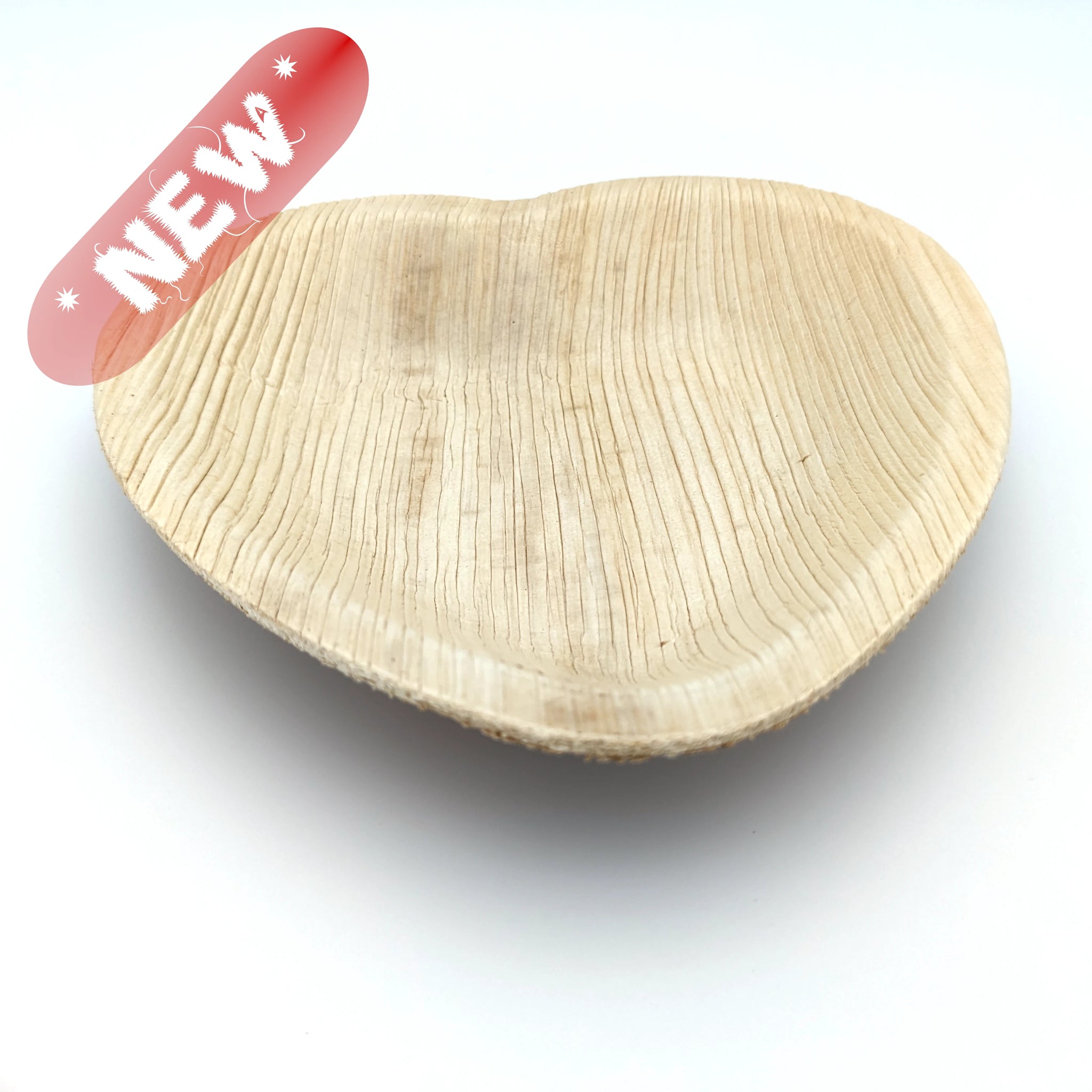 Palm Leaf Heart Bowl