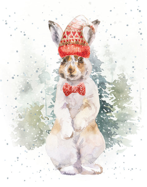 Christmas MINI Card - Christmas Is Hare