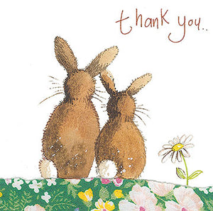 Thank You Card - Thank You Rabbit