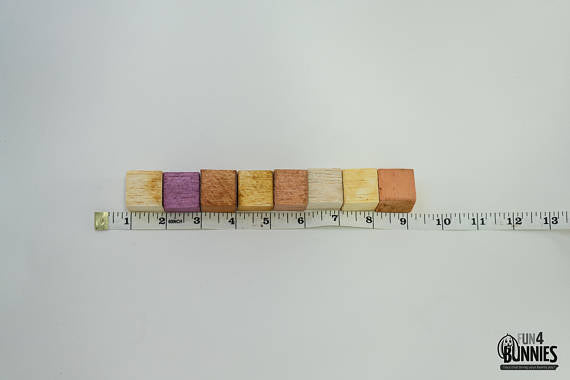 Balsa Wood Fruity Cubes - Multipack