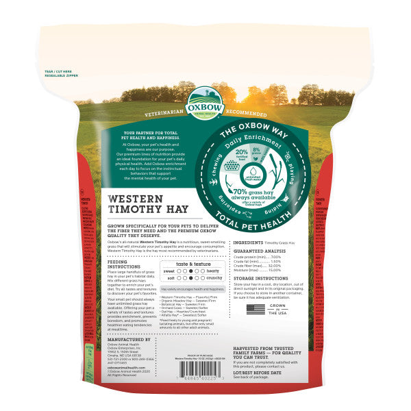 Oxbow Hay - Western Timothy