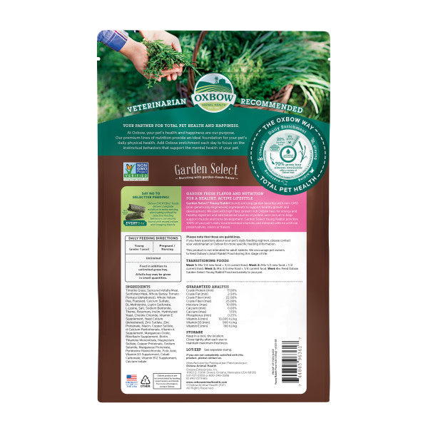 Oxbow Garden Select Young Rabbit