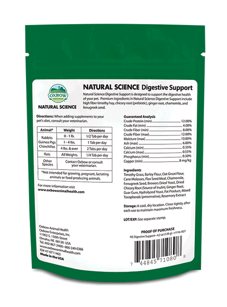 Oxbow NS Digestive Supplement