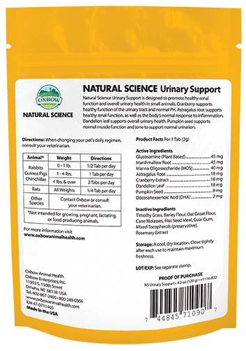 Oxbow NS Urinary Supplement