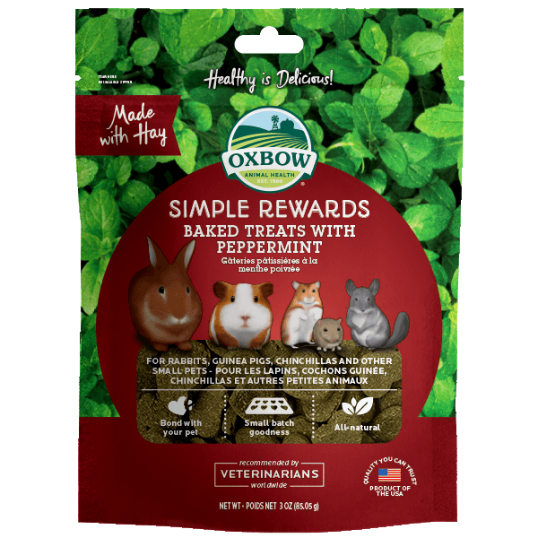 Oxbow SR Baked Treats - Peppermint (Being Discontinued)