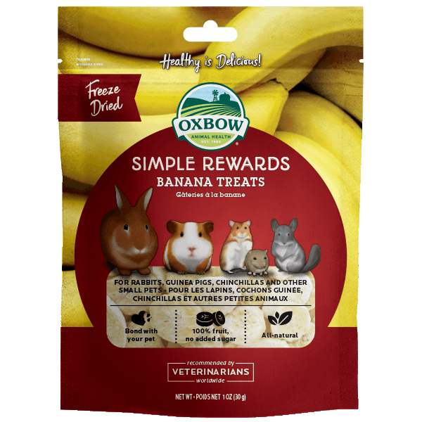 Oxbow SR Banana Treat 1oz