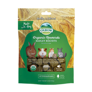 Oxbow Organic Rewards Barley Biscuits 2.65 oz