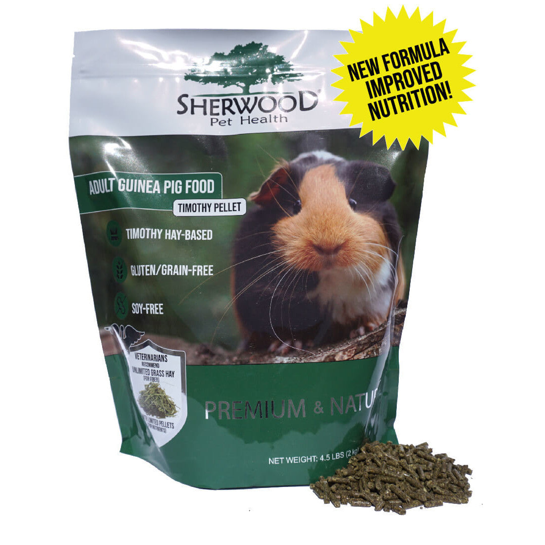 sherwood pellets guinea pig