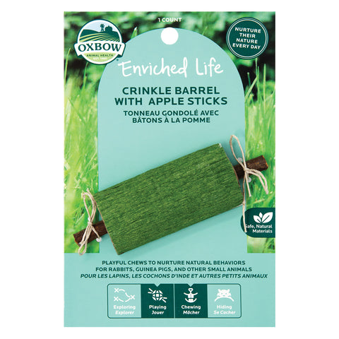 Oxbow EL Crinkle Barrel with Apple Sticks (Being Discontinued)